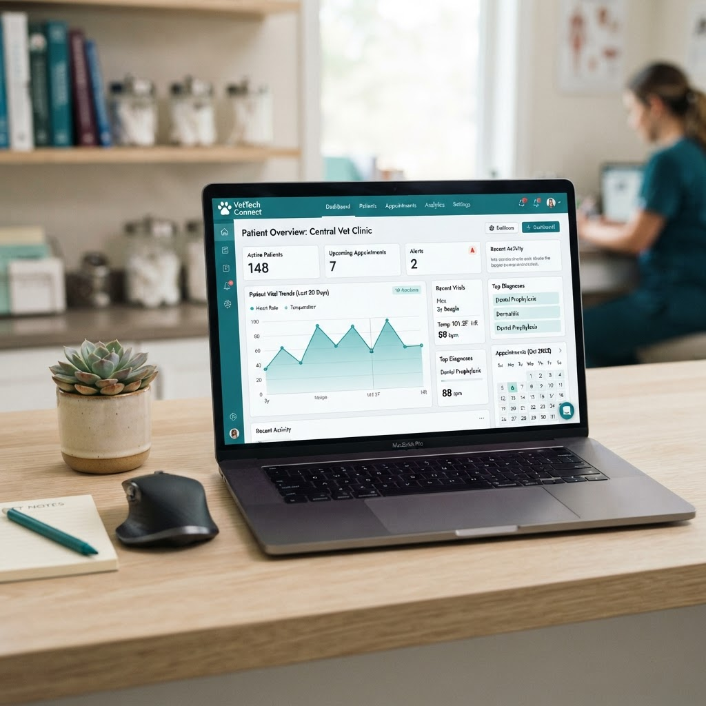 Antech veterinary technology website